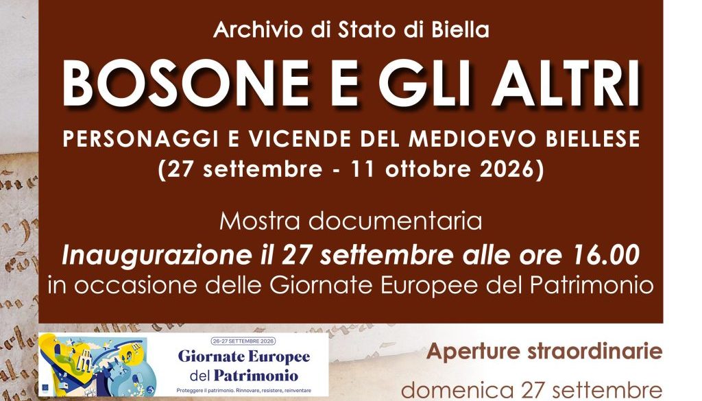 GEP 2026. Bosone e gli altri